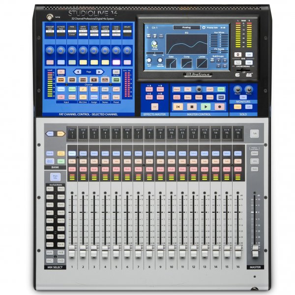 PreSonus StudioLive 16 Series III Digital Mixer 16-Channel Digital Console and Recorder