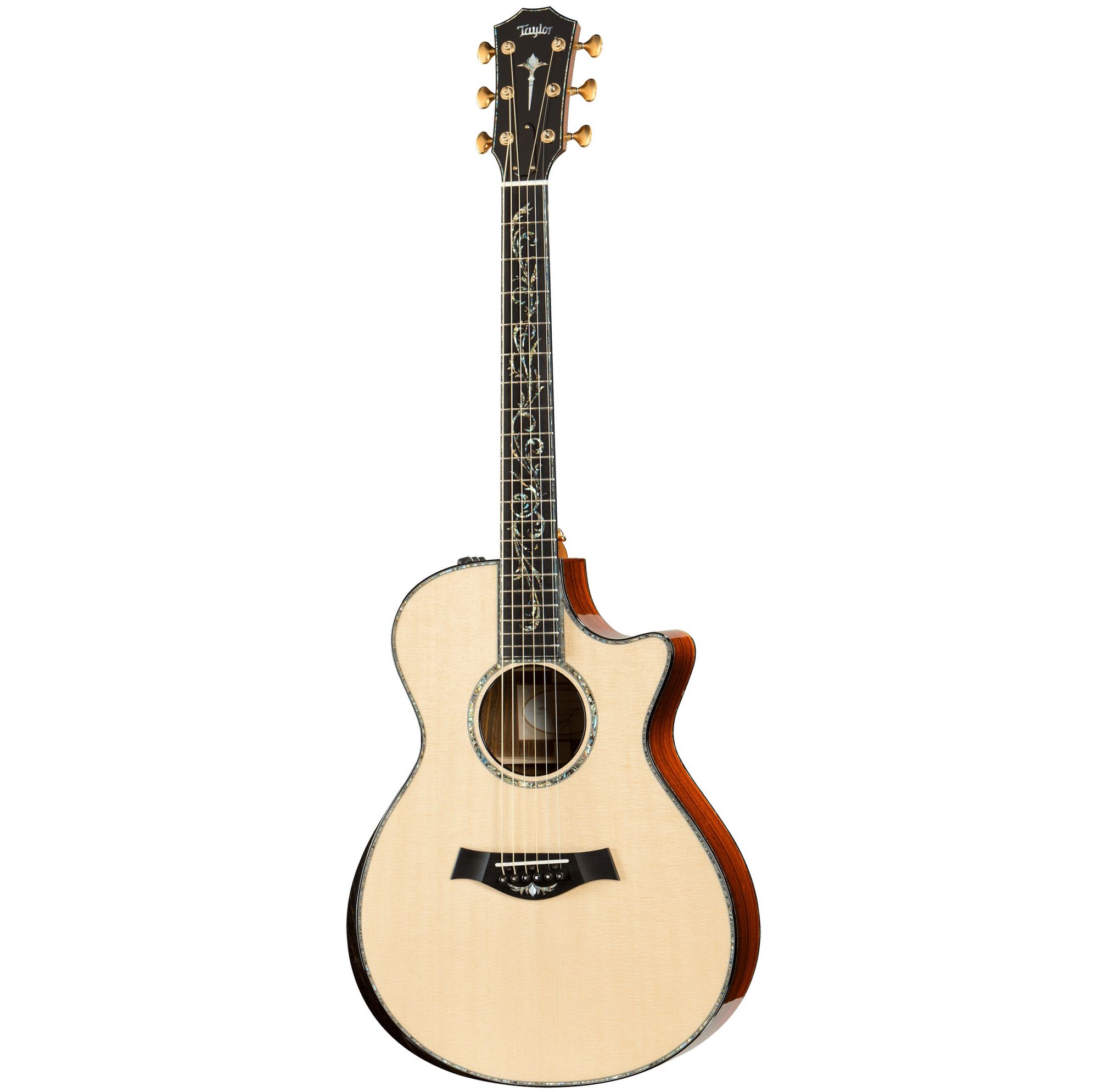 Taylor PS12ce Presentation Series Cocobolo/Spruce Grand Concert Acoustic-Electric Guitar