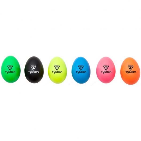 Tycoon Percussion Plastic Egg Shakers