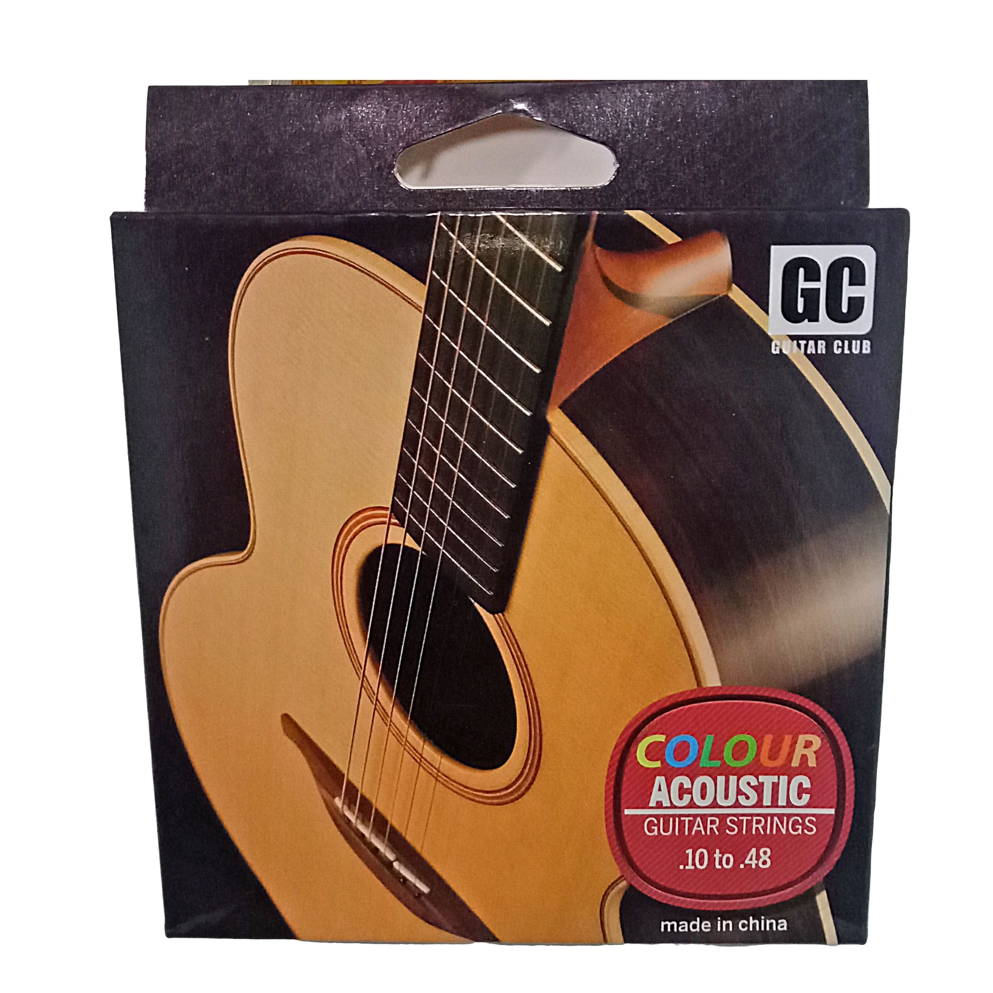 GC Colored Acoustic Guitar Strings