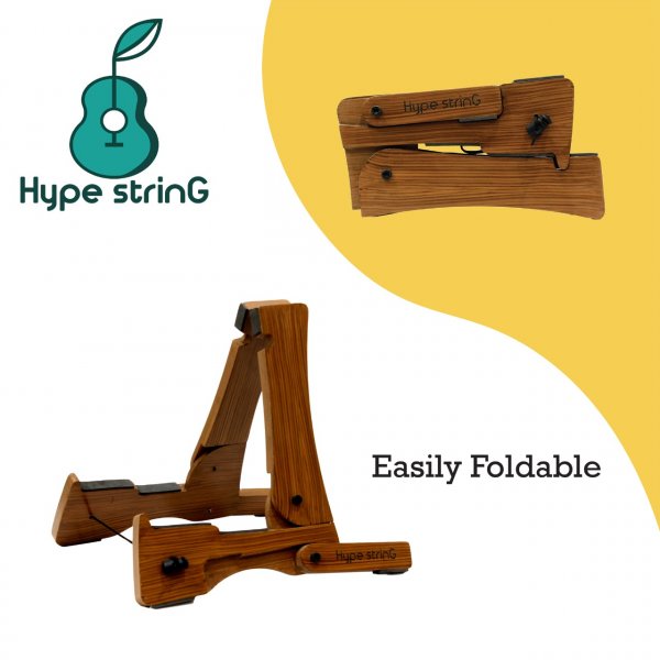 Hype String Guitar Floor Stand – Full Foldable and Portable Online price in India