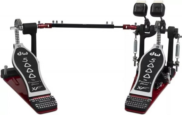 DW 5000 Series AD4 Bass Drum Pedal - Double - Extended Footboard