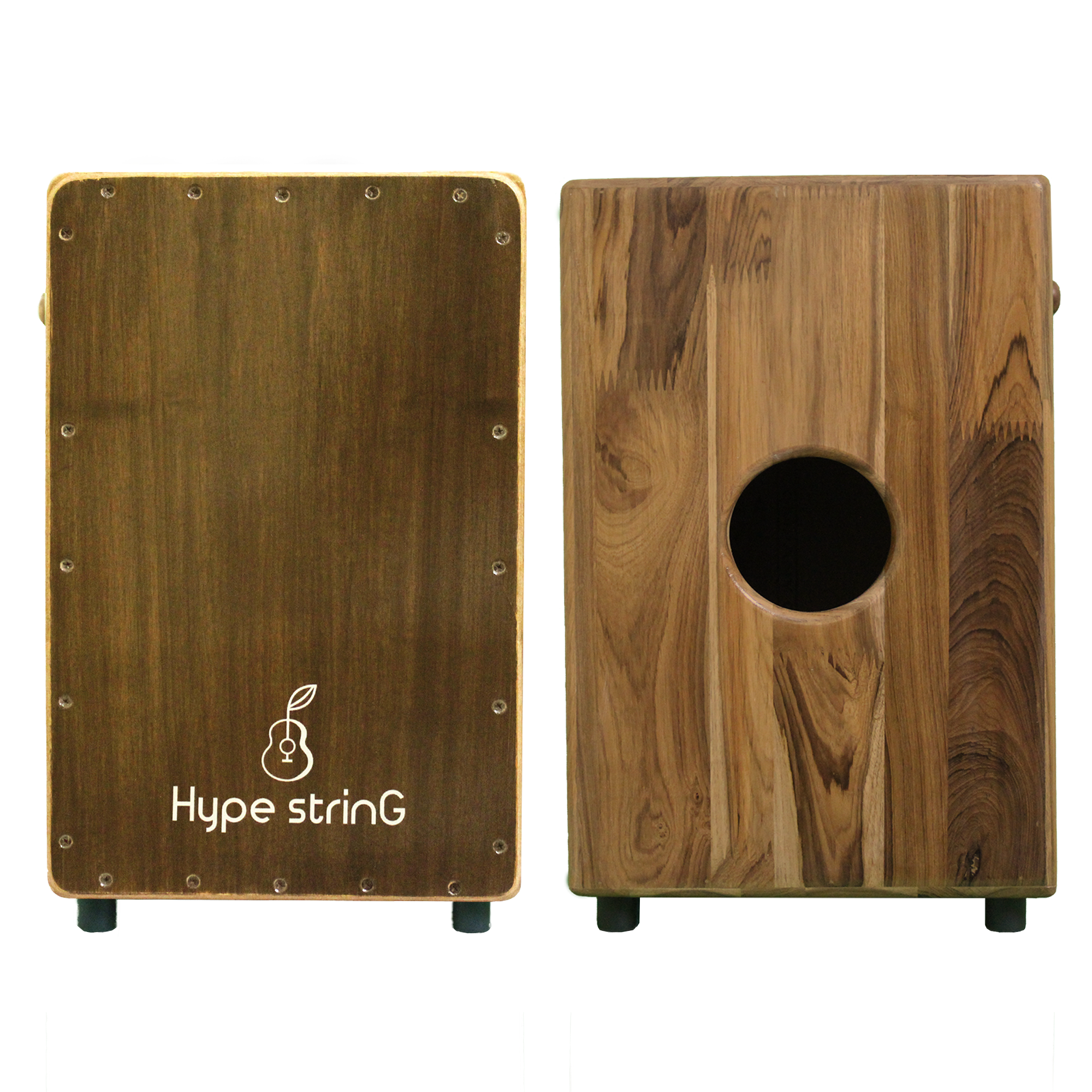 Hype String Cajon Solid Wood Adjustable Snare CT700AS Online price in India